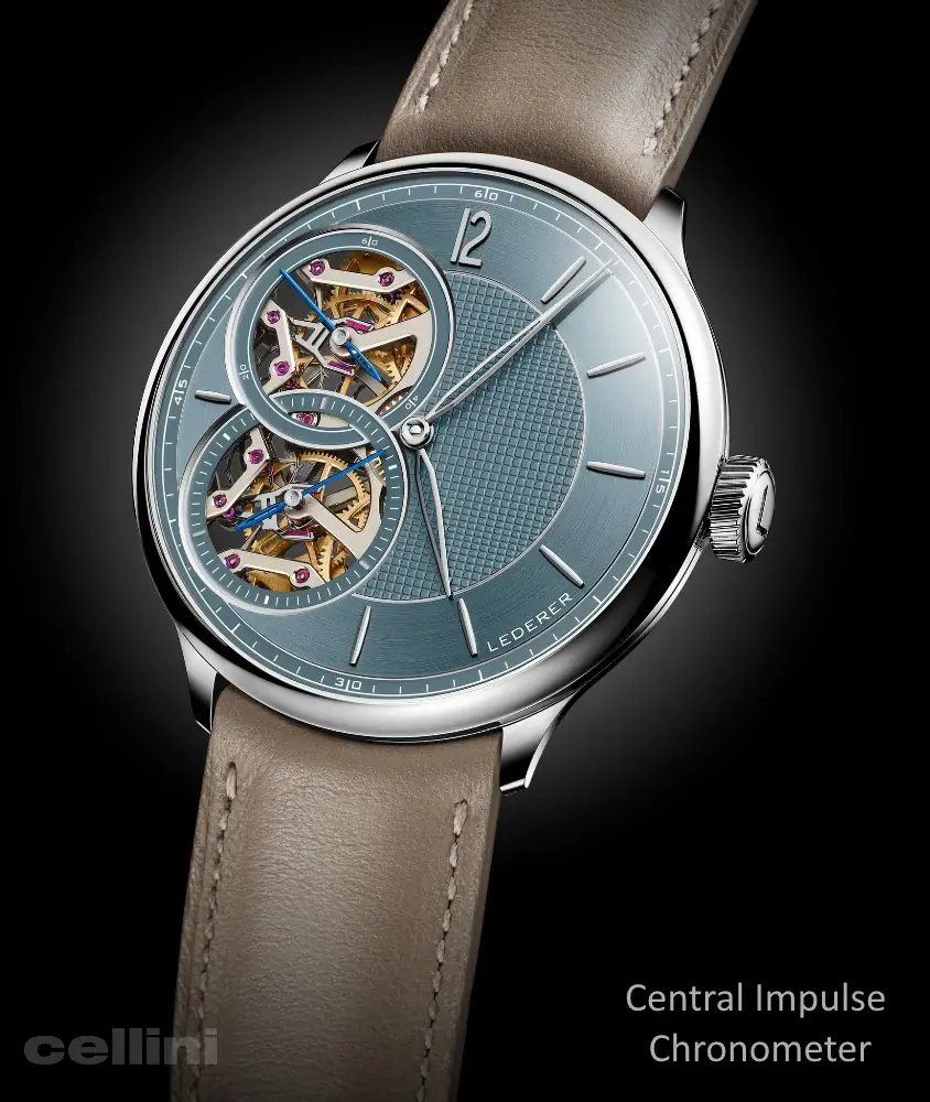 Cellini Central Impulse Chronometer – Pacific Green