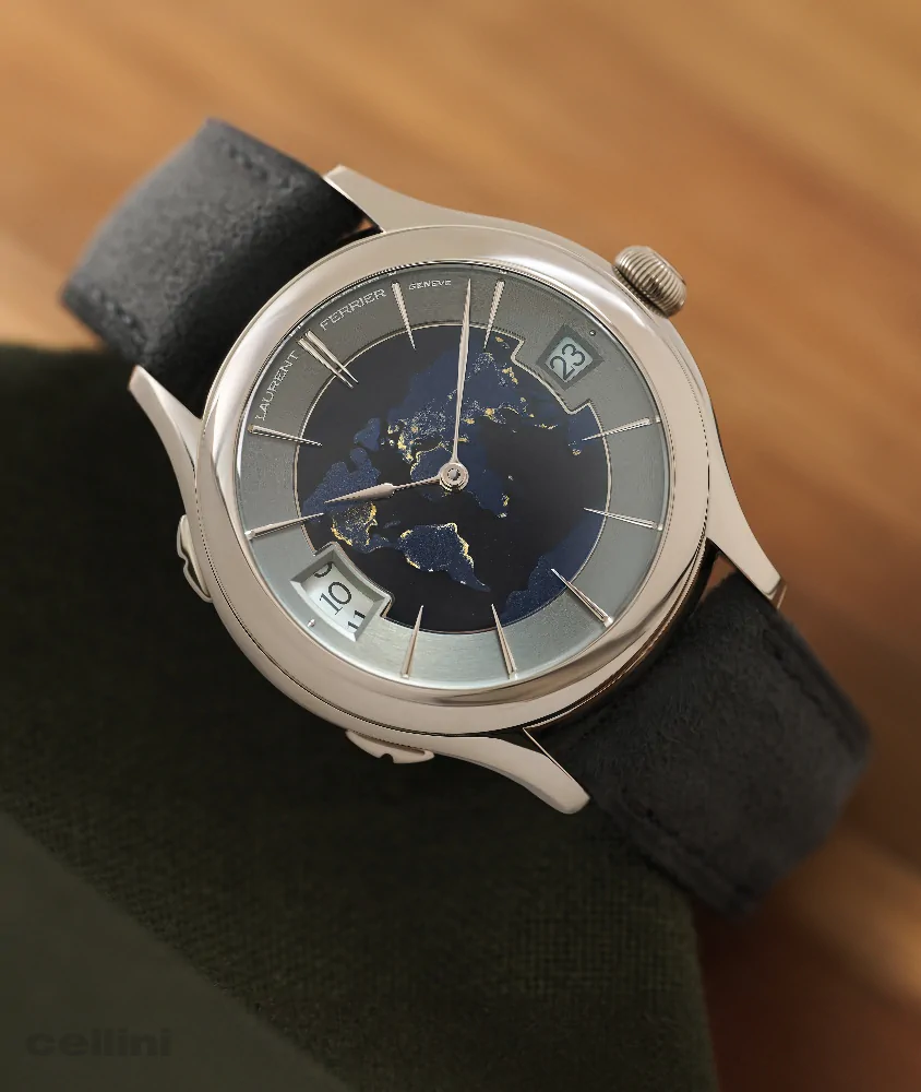 Cellini Classic Traveller Globe Night Blue