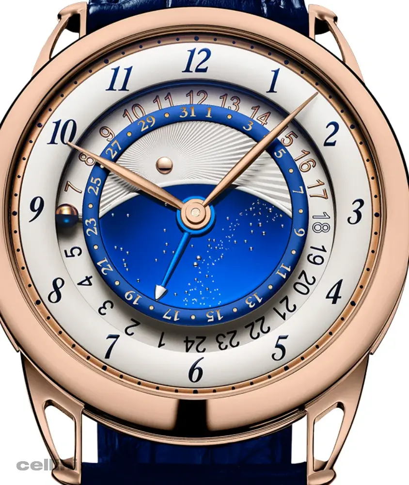 cellini DB25 Starry Varius GMT Rose Gold