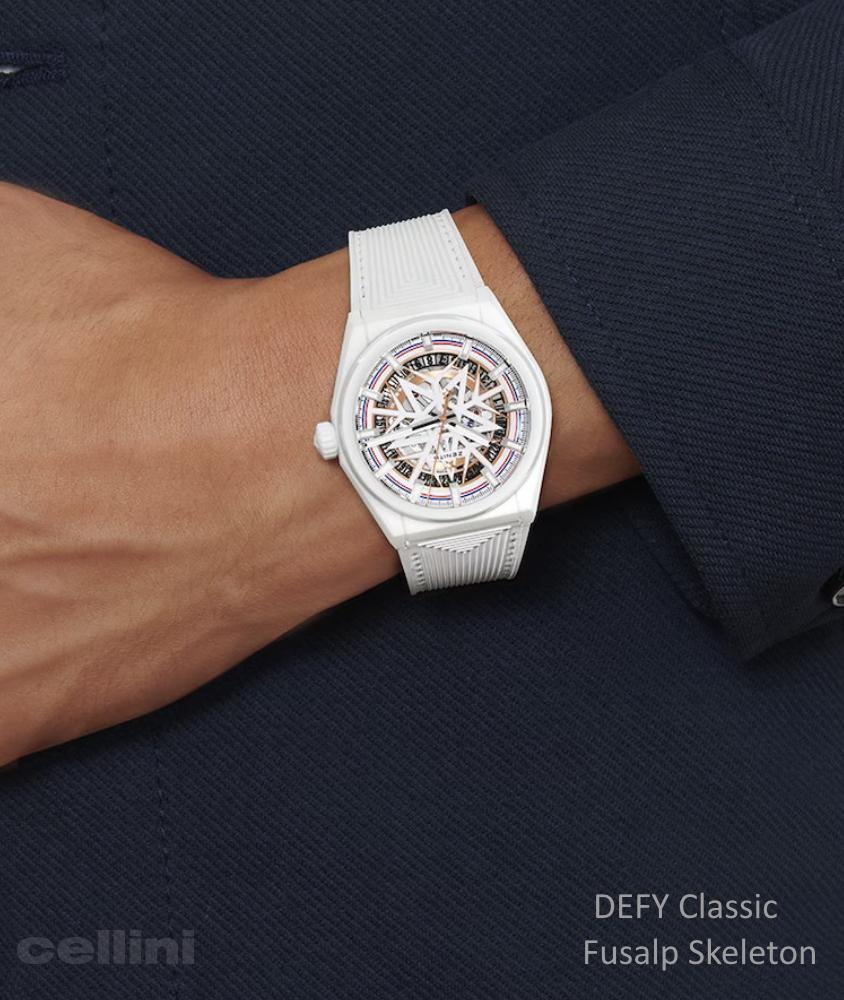 cellini Defy Classic Fusalp White