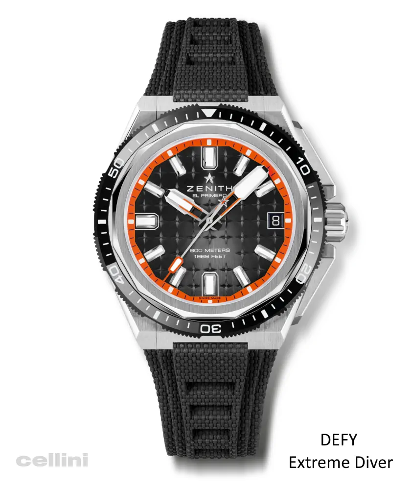 Cellini DEFY Extreme Diver – Black Dial