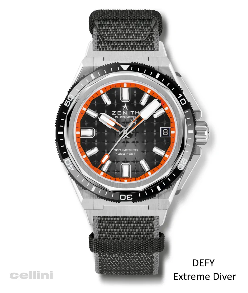 Cellini DEFY Extreme Diver – Black Dial