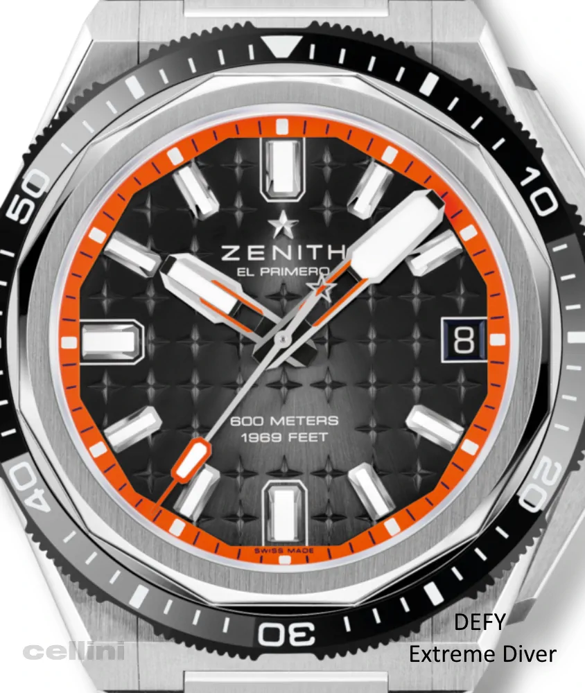 cellini DEFY Extreme Diver – Black Dial