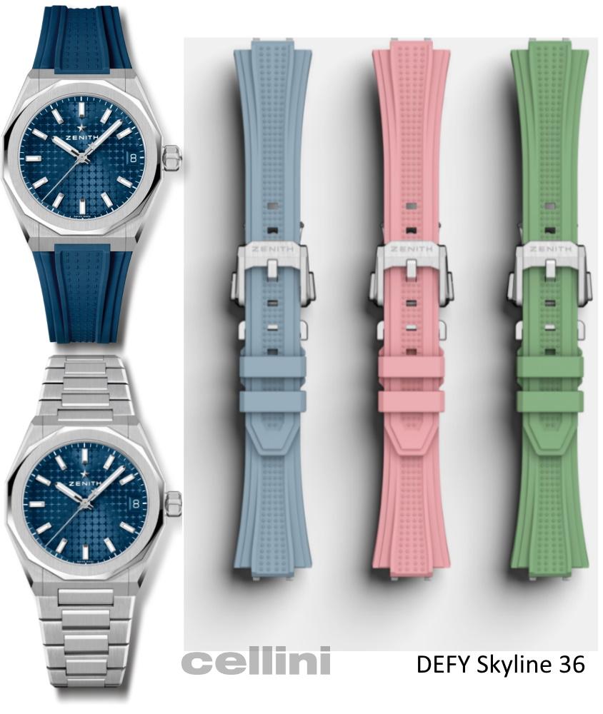 Cellini Defy Skyline 36 Blue