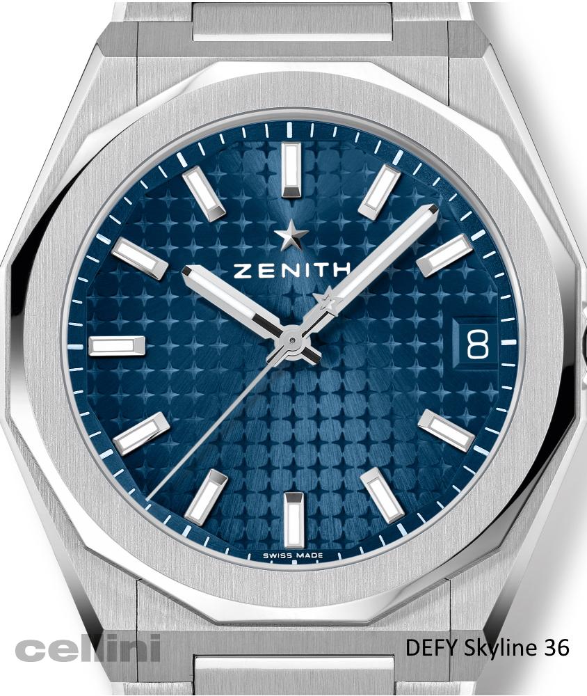 cellini Defy Skyline 36 Blue