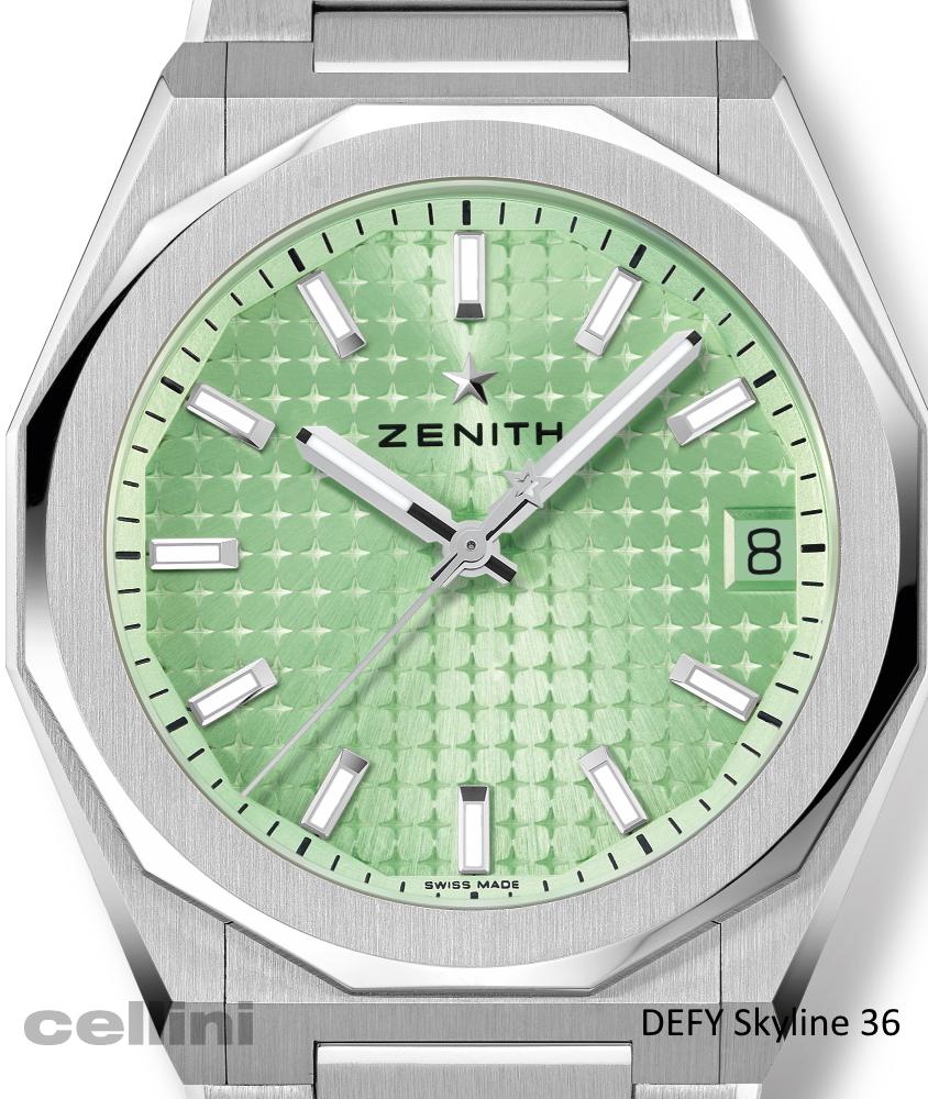 cellini Defy Skyline 36 Green