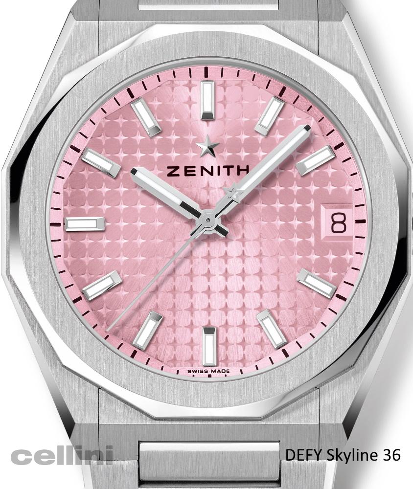 cellini Defy Skyline 36 Pink