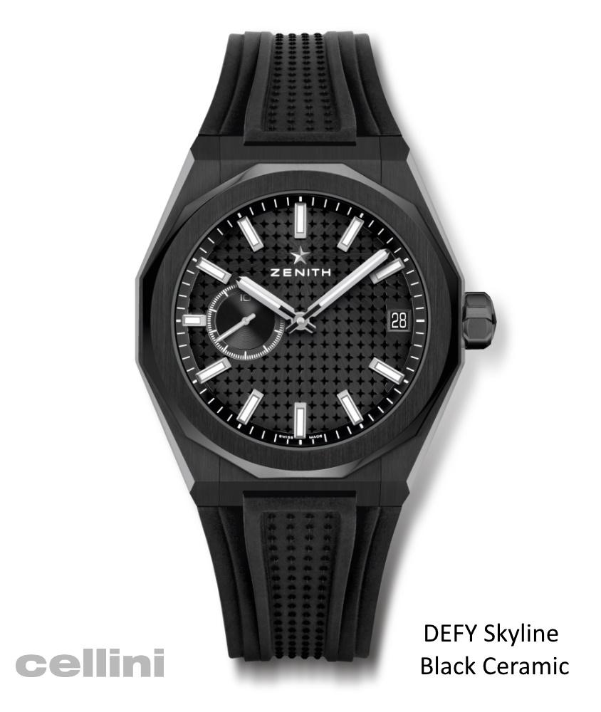 Cellini Defy Skyline Black Ceramic