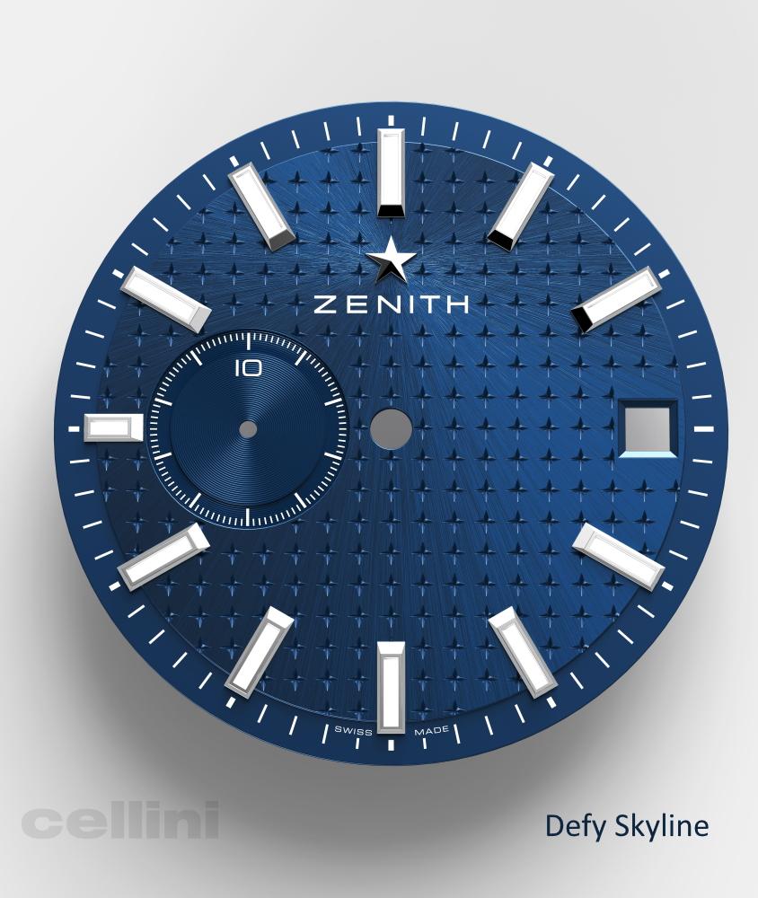 Cellini Defy Skyline Blue Dial