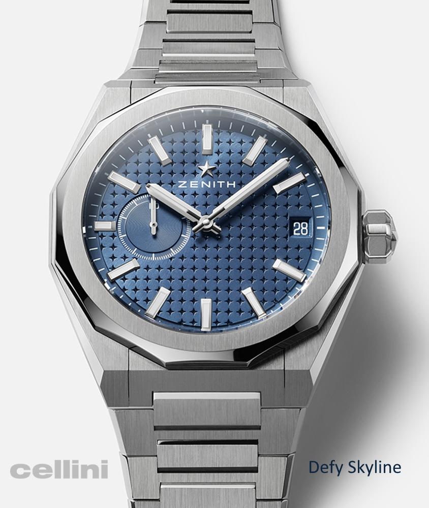 Cellini Defy Skyline Blue Dial