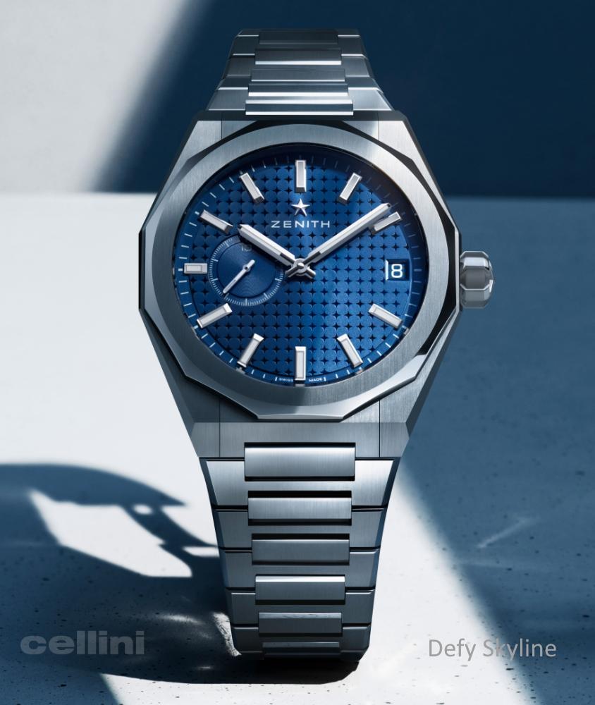 Cellini Defy Skyline Blue Dial