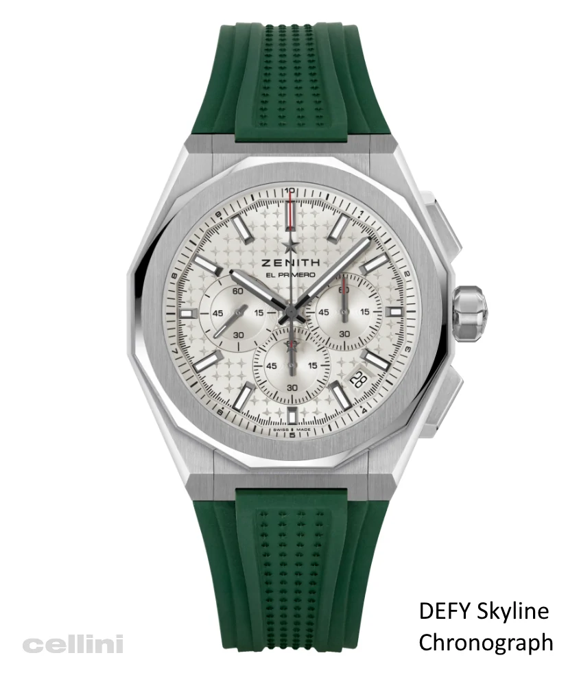 Cellini Defy Skyline Chronograph – Silver Dial