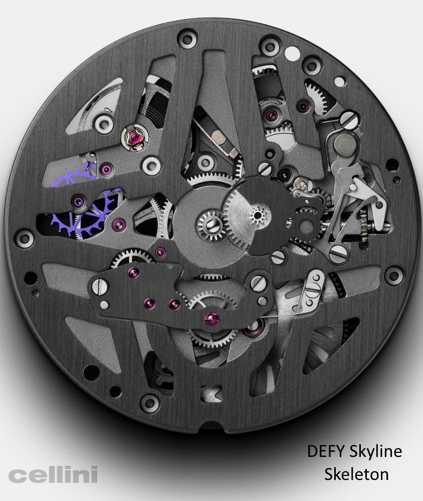 Cellini Defy Skyline Skeleton