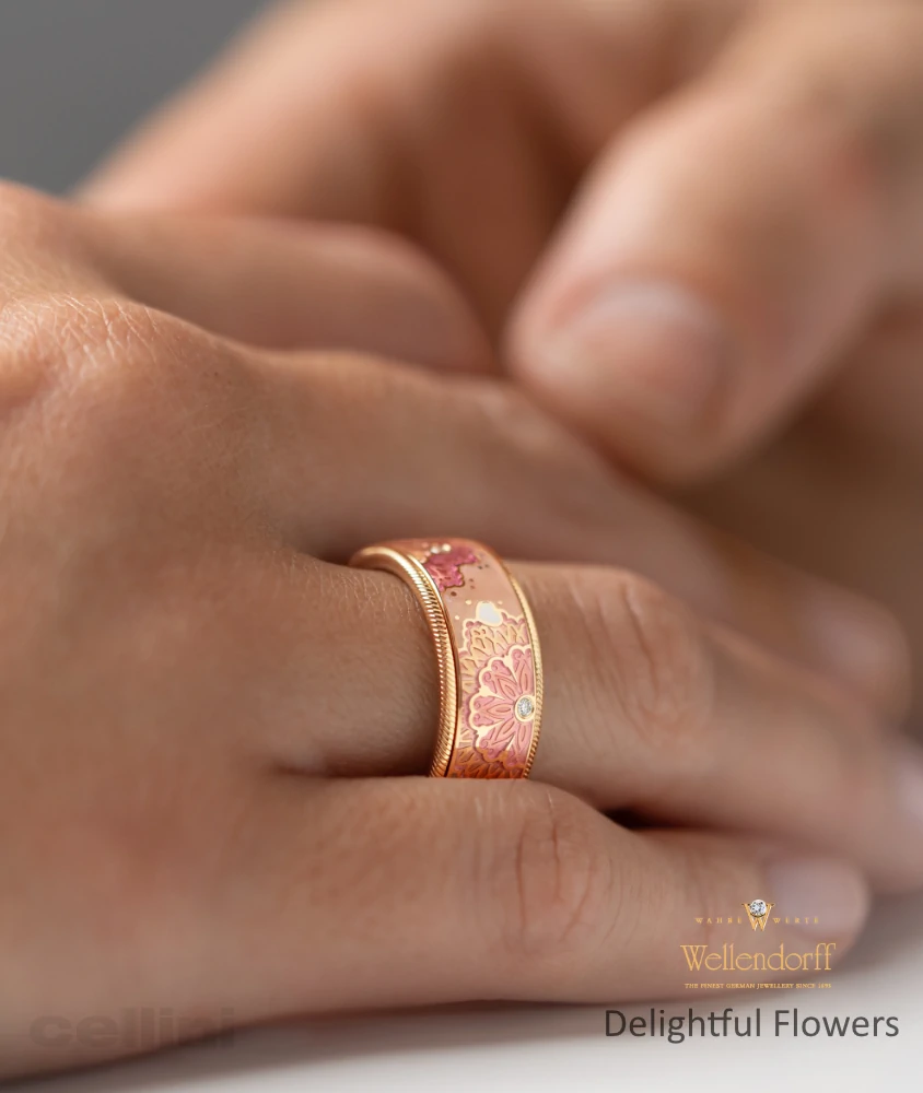 Cellini Delightful Flowers Ring