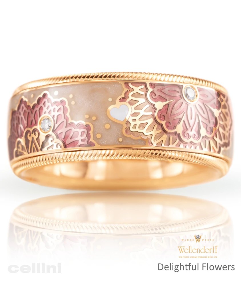 cellini Delightful Flowers Ring