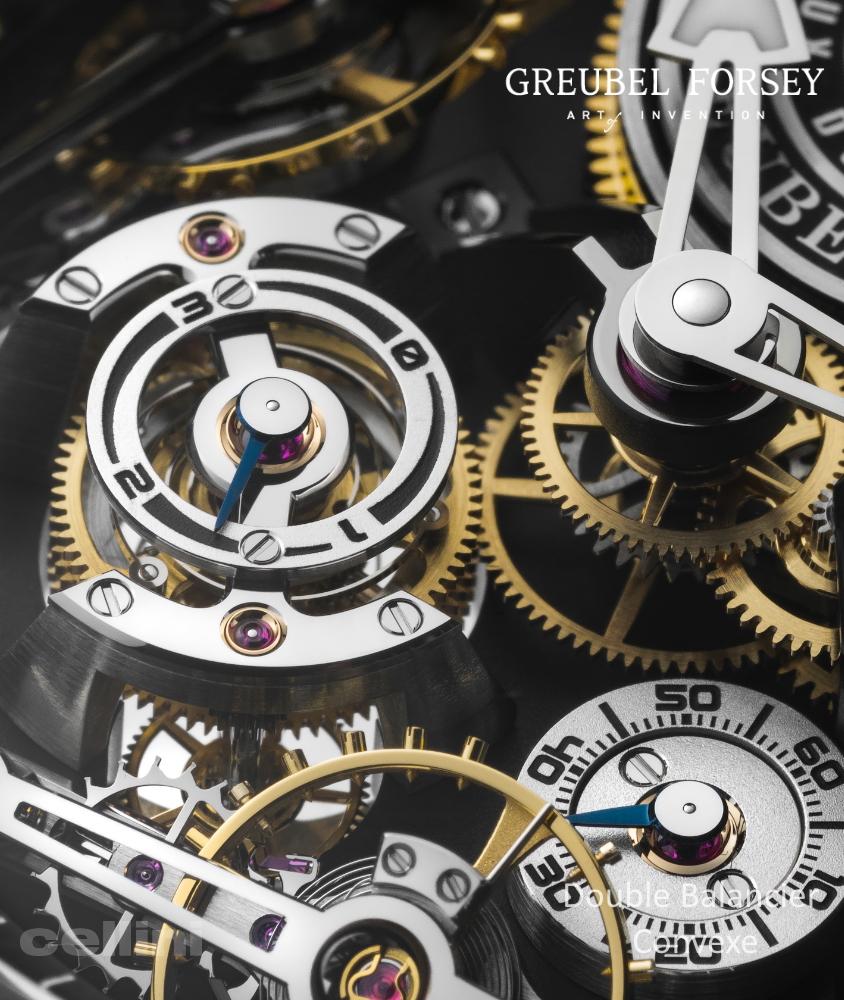 Cellini Double Balancier Convexe Ti 42.5 Mm