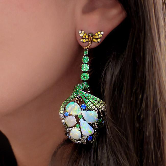 cellini Dragonfly Earrings
