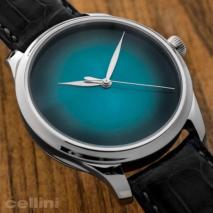 Cellini Endeavour Center Seconds Blue Lagoon 38mm