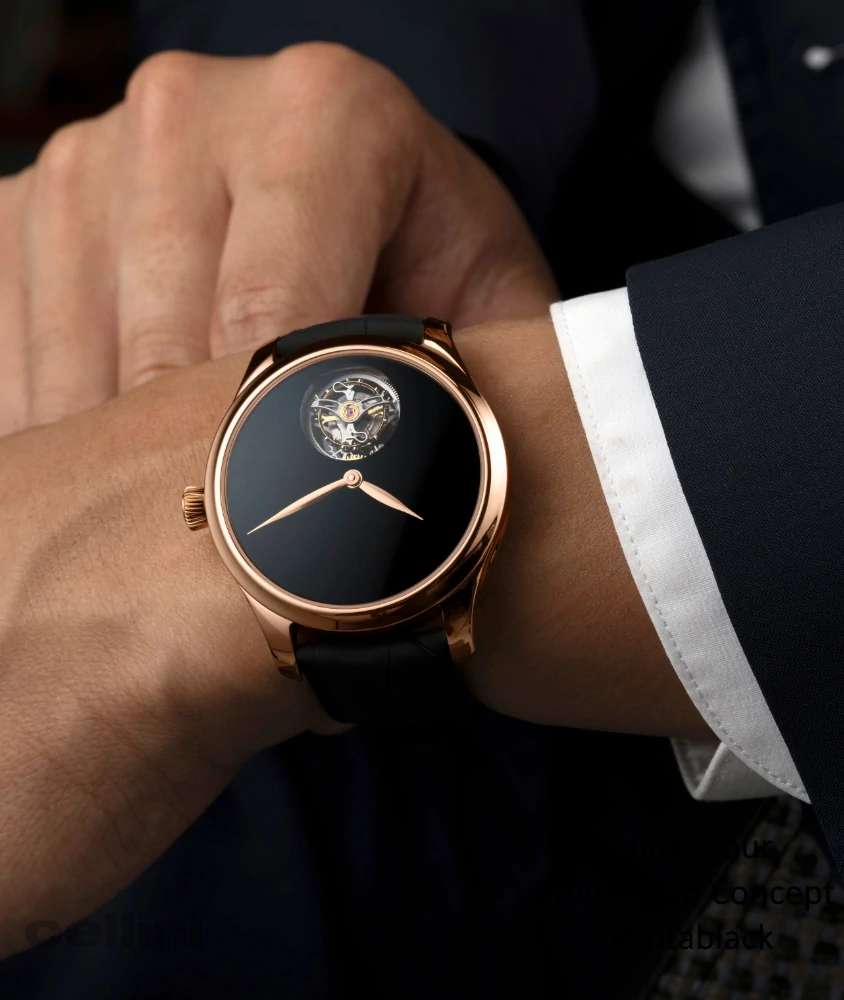 Cellini Endeavour Tourbillon Concept Vantablack