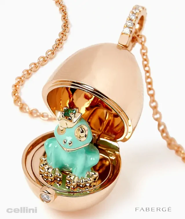cellini Essence Frog Surprise Locket