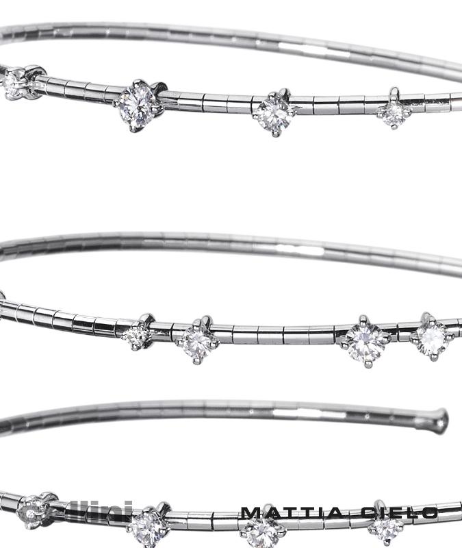 Cellini Flexible 3 Row Diamond Bracelet