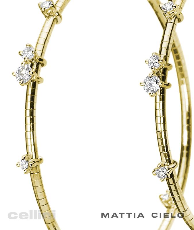 cellini Flexible Diamond Earrings