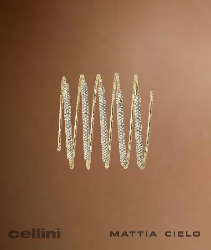 Cellini Flexible Diamond Pave Bracelet