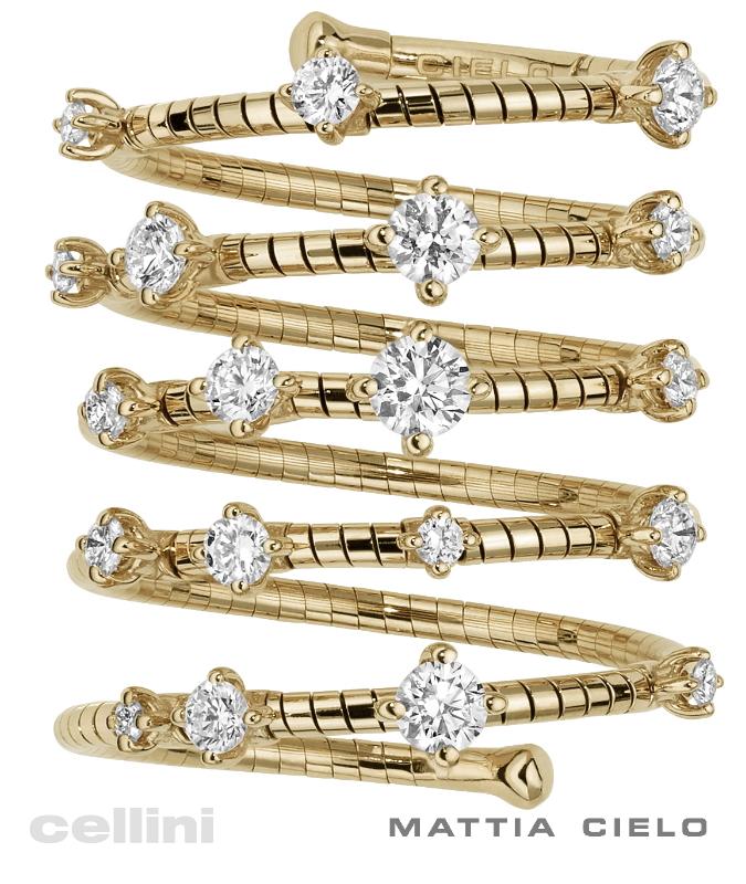 cellini Flexible Diamond Ring