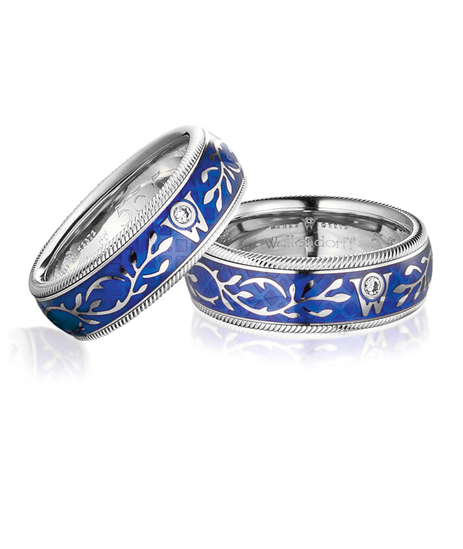 cellini Forget-Me-Not White Gold Ring