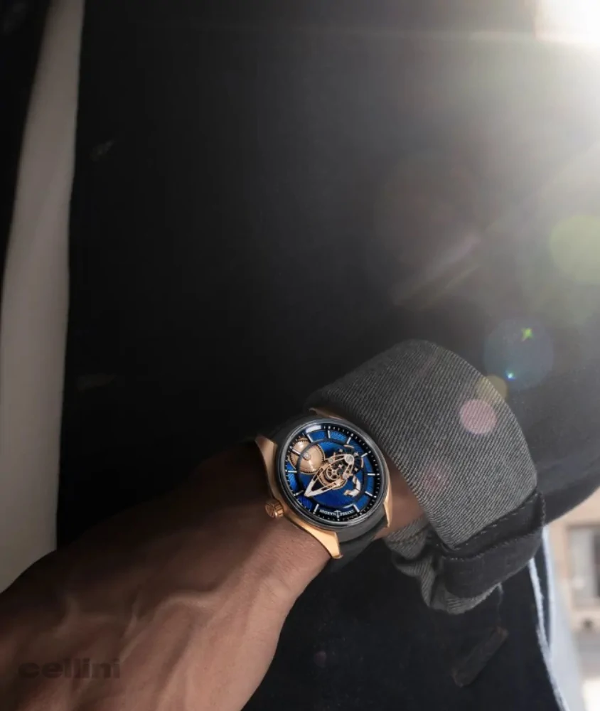 Cellini Freak X Gold Enamel