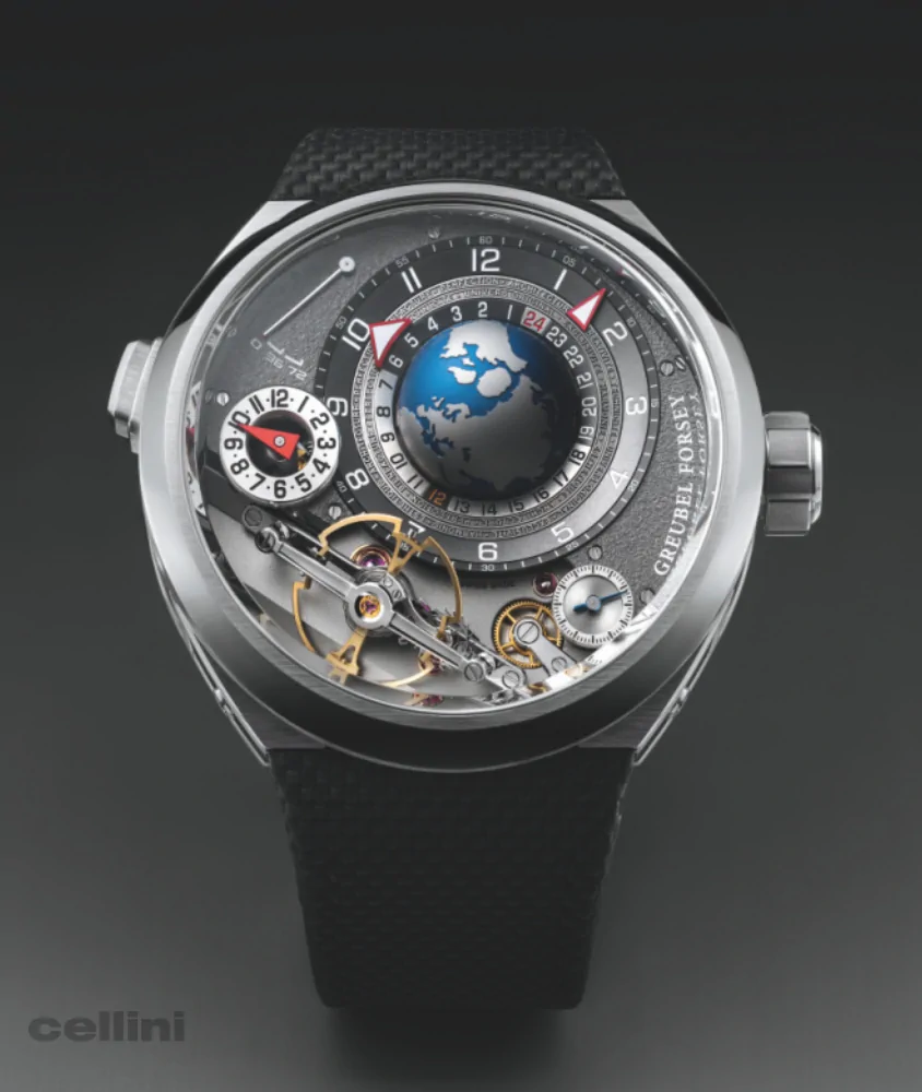 Cellini GMT Balancier Convexe 42.9