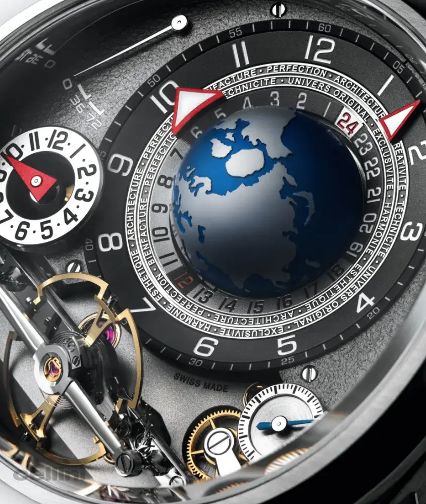 cellini GMT Balancier Convexe 42.9