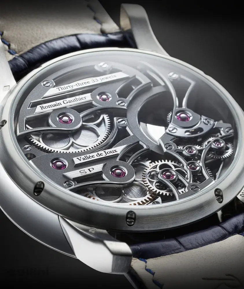 Cellini Insight Micro-Rotor – Grand Feu Blue