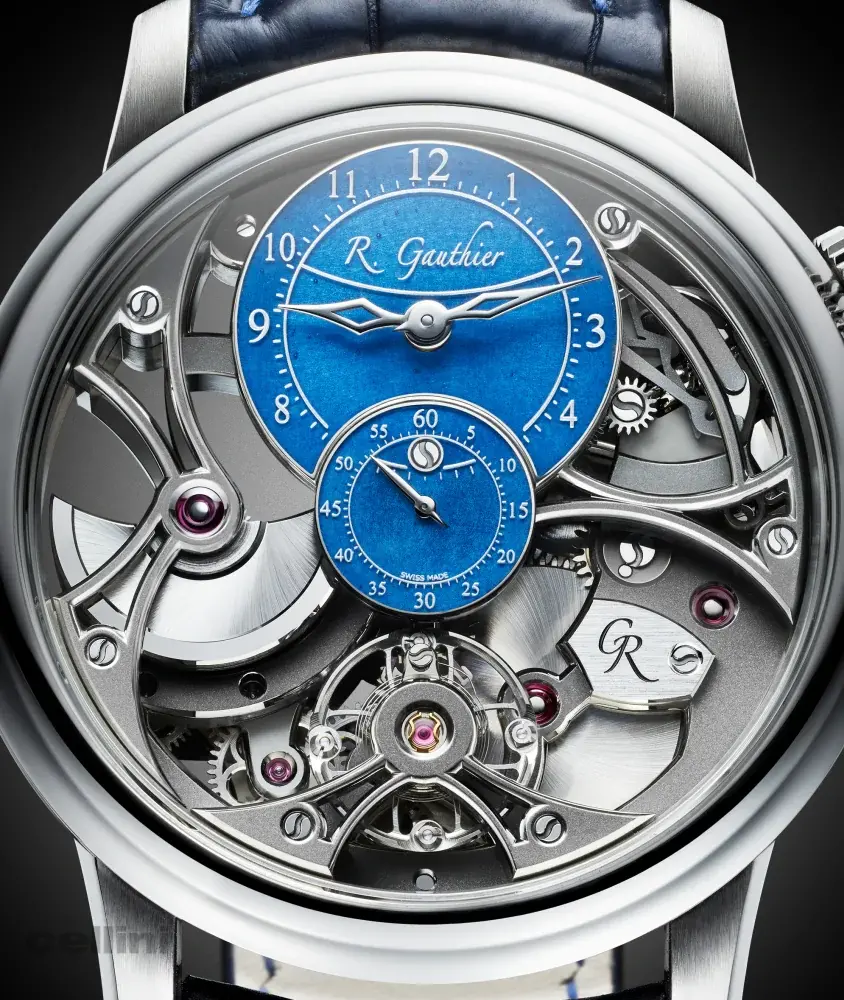 cellini Insight Micro-Rotor – Grand Feu Blue