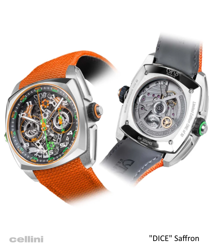 Cellini Klepcys DICE Saffron