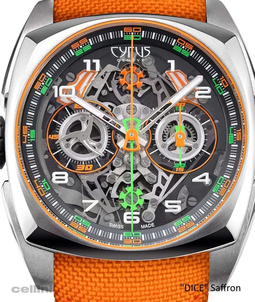 cellini Klepcys DICE Saffron