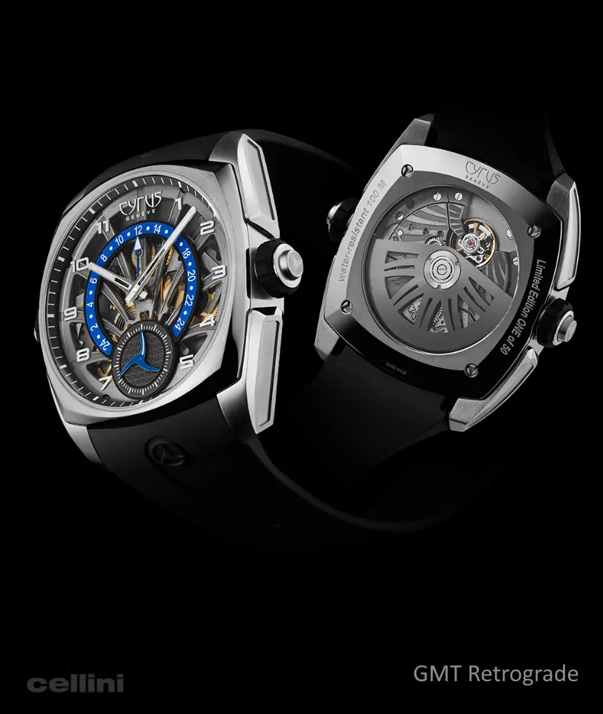 Cellini Klepcys GMT Retrograde