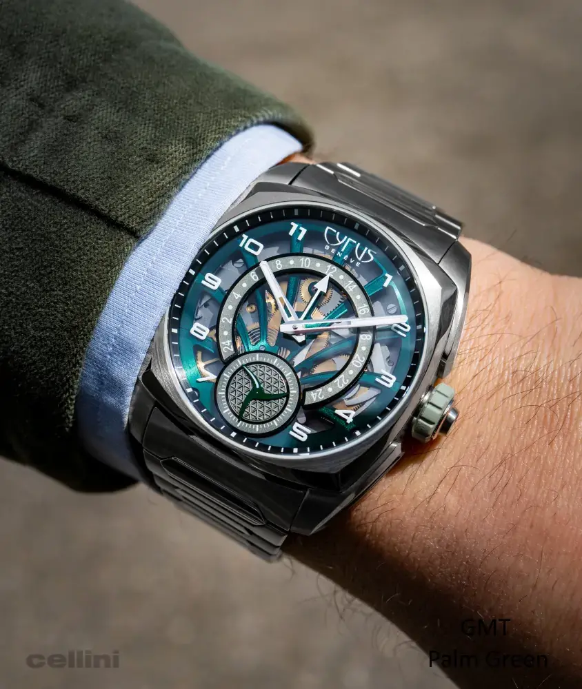 Cellini Klepcys GMT Retrograde