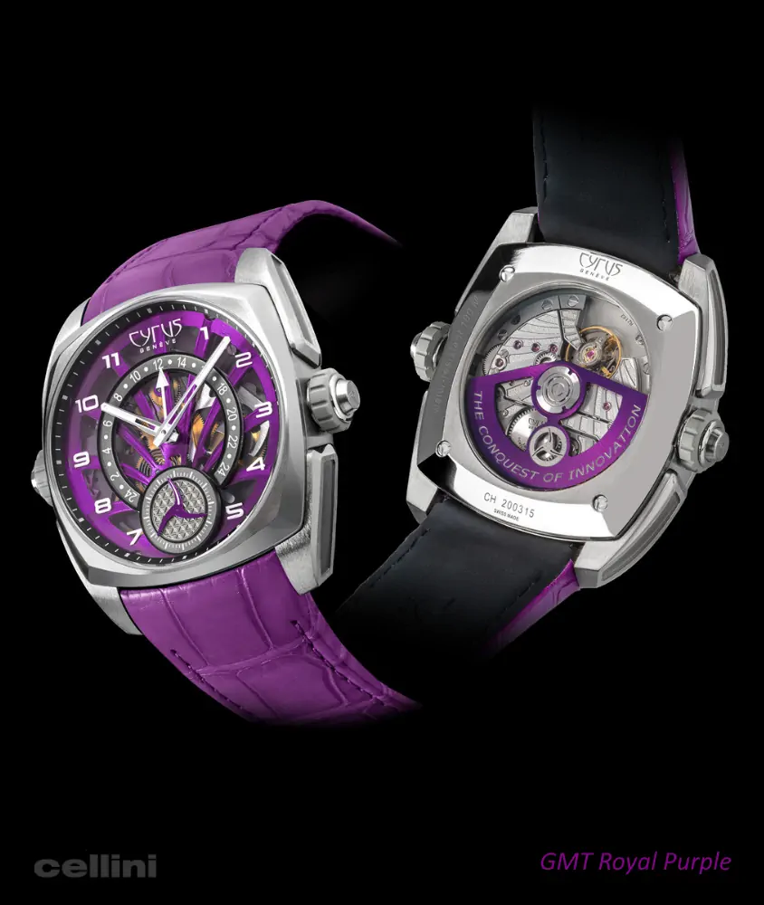 Cellini Klepcys GMT Royal Purple