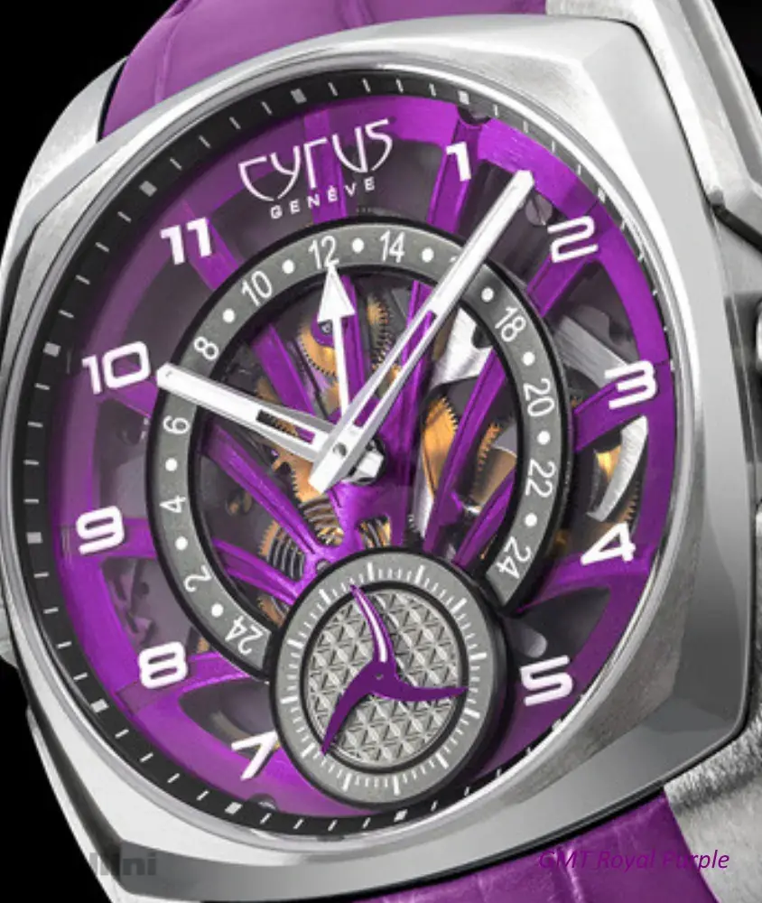 cellini Klepcys GMT Royal Purple