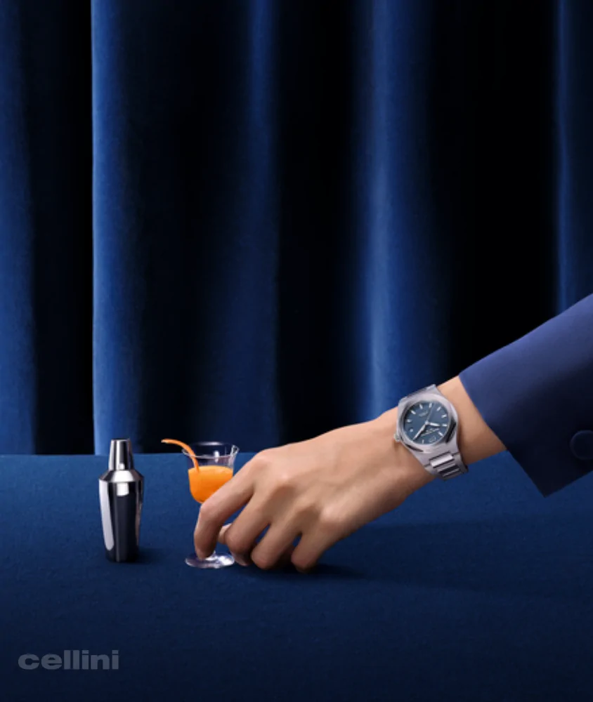 Cellini Laureato 38 Mm Midnight Blue