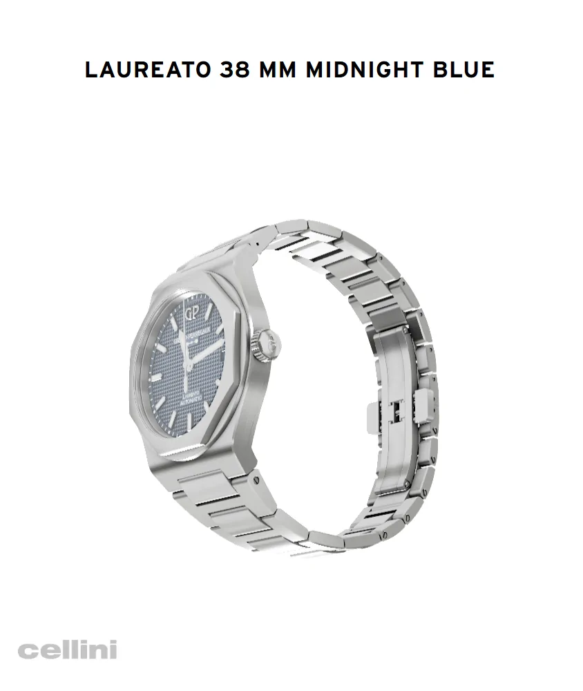 Cellini Laureato 38 Mm Midnight Blue