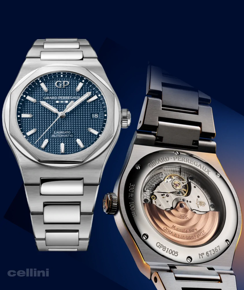 cellini Laureato 38 mm Midnight Blue