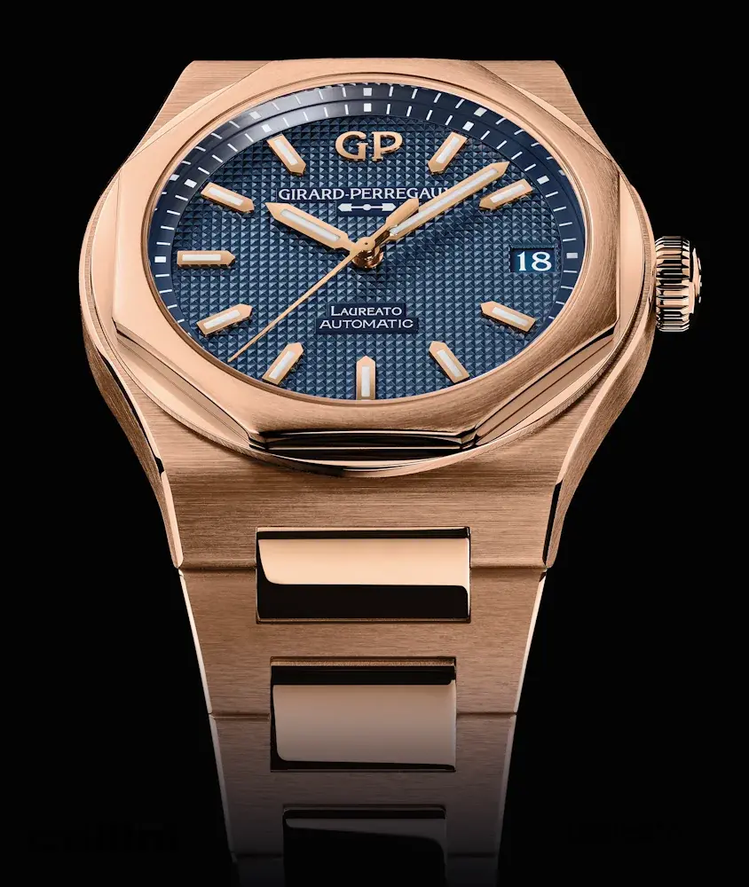 Cellini Laureato Rose Gold Ultramarine Blue