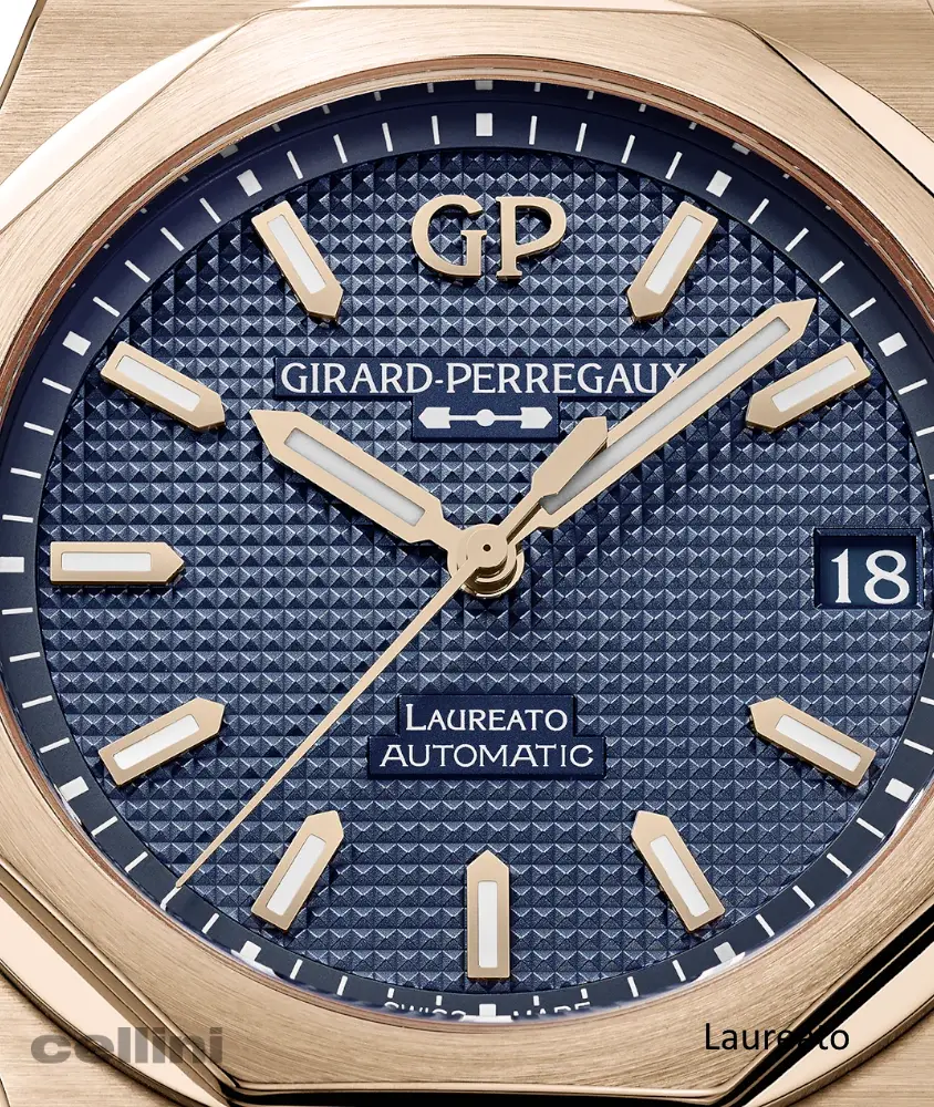 cellini Laureato Rose Gold Ultramarine Blue