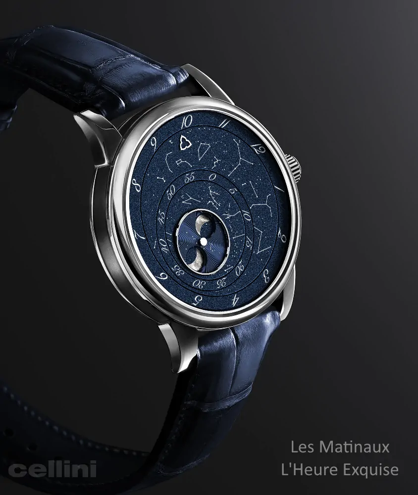 Cellini Les Matinaux L’Heure Exquise – Secret Blue