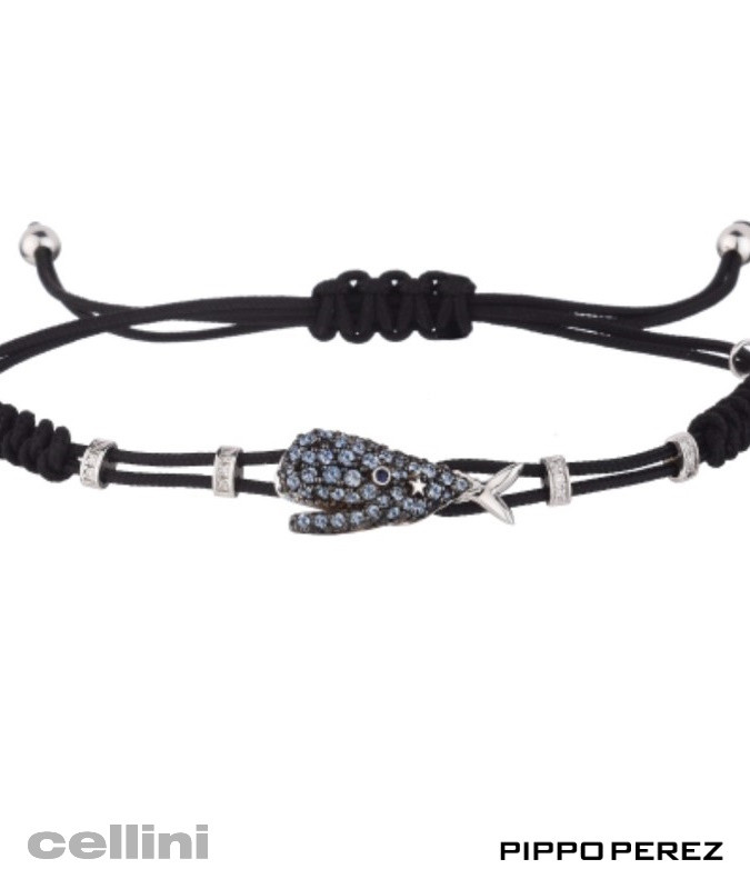 cellini Light Blue Sapphire Whale Bracelet