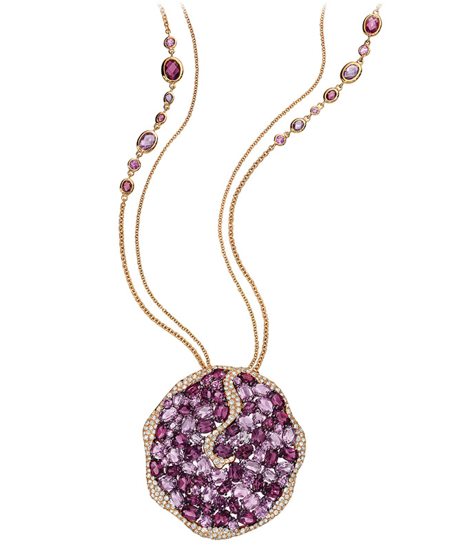 cellini Lilac Gemstone Pendant