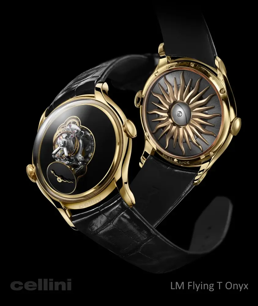 cellini LM FlyingT Onyx