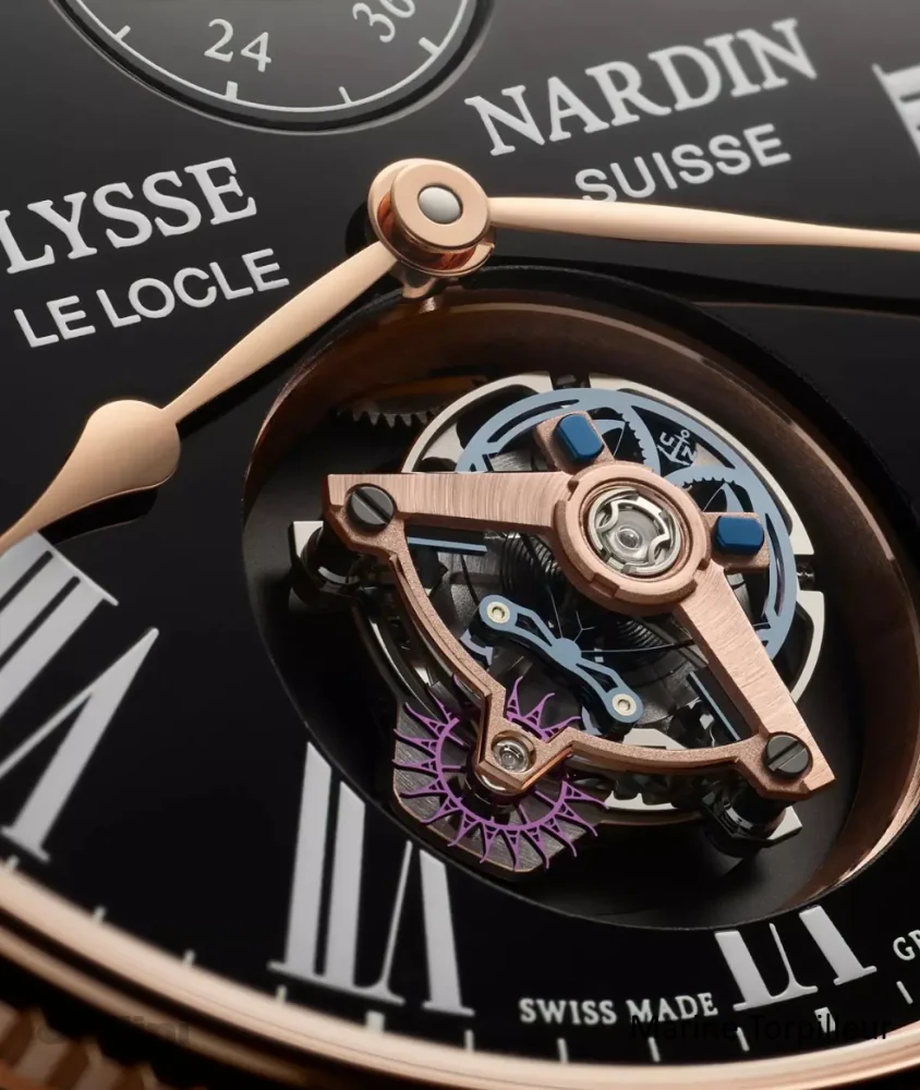 Cellini Marine Torpilleur Tourbillon Rose Gold